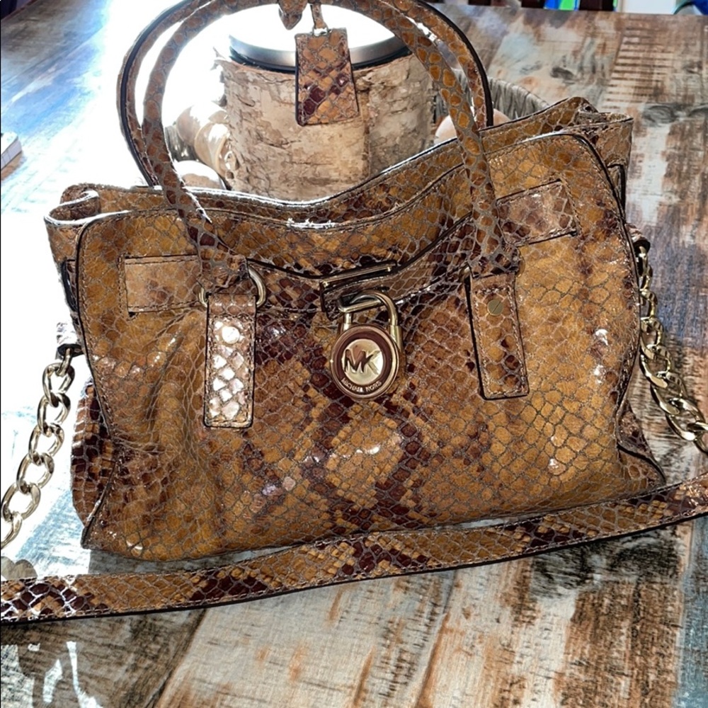 Michael Kors snake 🐍 skin bag